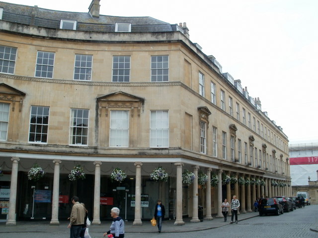 Southern corner of Stall Street and Bath Street, Bath