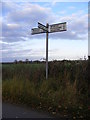 Roadsign on Wingfield Road