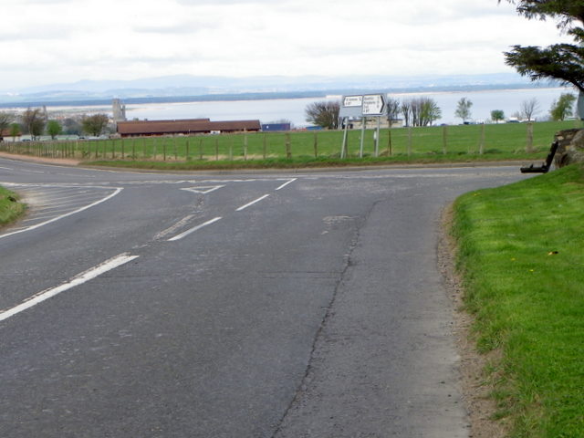 Road junction near Brownhills