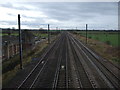 Railway towards Thirsk Station