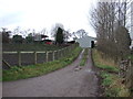 Track to farm, Newby Wiske