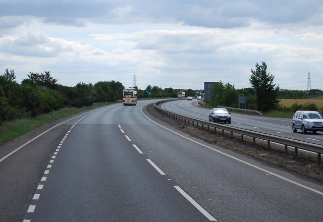 A11 southbound