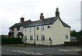 Cottages at the Sandford Junction with the A5