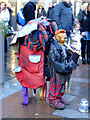 Busker on Buchanan Street