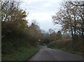 Approaching Honiton with speed limit signs