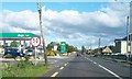 M6195 : Top Service Station on the northwestern outskirts of Ballaghaderreen by Eric Jones