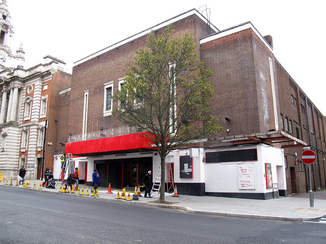 Woolwich Grand Theatre - work in... © Stephen Craven :: Geograph ...