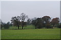 Mildly rolling farmland near Hollins Farm