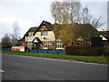 The Raven public house on the A38