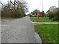 Telephone box on the main road through Walliswood