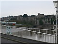 Chepstow Castle from Chepstow Bridge