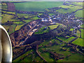 Breedon on the Hill from the air