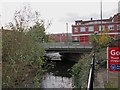 SO8376 : Castle Road crossing the River Stour, Kidderminster by P L Chadwick