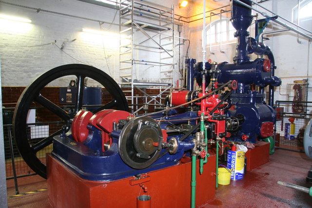 accessoires type systematisch Brede Pumping Station - steam engine © Chris Allen :: Geograph Britain and  Ireland