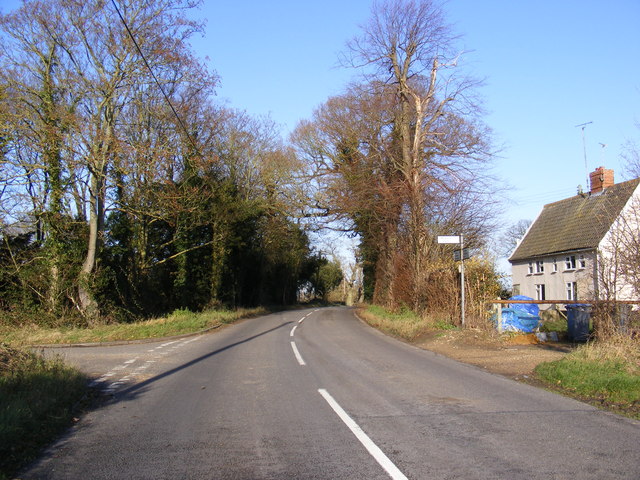 B1116 Laxfield Road