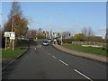 Northern end of the A4091, Tamworth