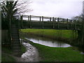 Footbridge over Peak Forest Canal