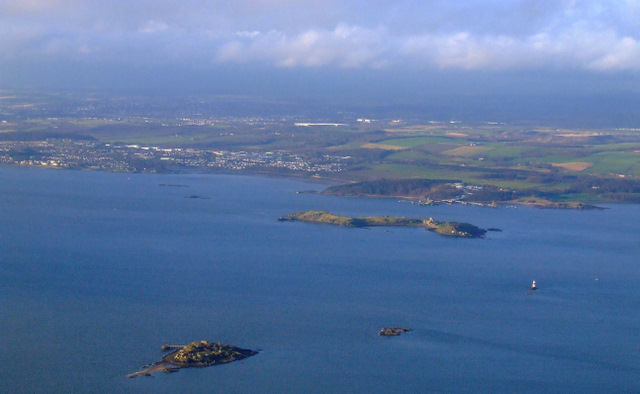 Islands in the Firth of Forth from the... © Thomas Nugent :: Geograph ...