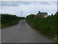 A road to the beach at Llanrhystud