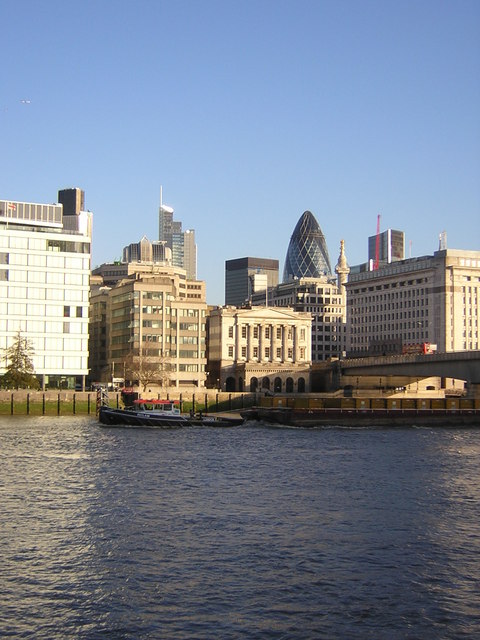 City of London across the Thames © Christopher Hilton :: Geograph ...