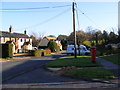 B1116 Laxfield Road & the Post Office Church Street Postbox