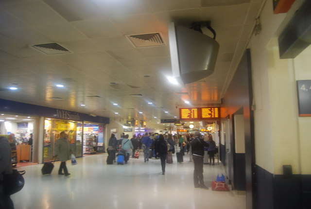 In New Street Station