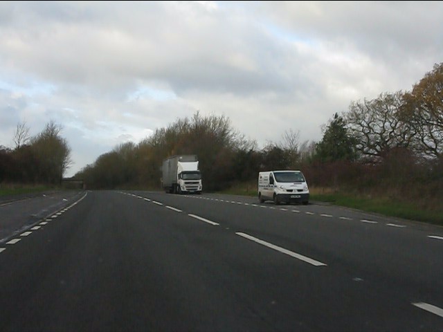 Laybys on the A51 north of Little Haywood