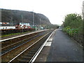 ST1283 : Taffs Well railway station viewed from the NW by Jaggery