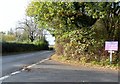 Minor road junction, south of Crowhurst