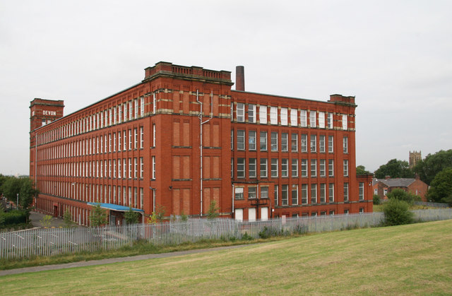 Devon Mill, Hollinwood © Chris Allen :: Geograph Britain and Ireland