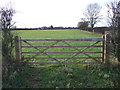 Field entrance off Tockwith Lane