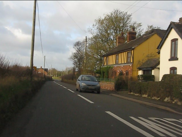 Houses by the A51
