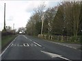 Lane junction on the A51