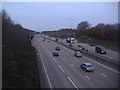 The M25 from Ockham Lane