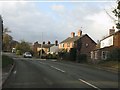 Houses alongside the A51, Stapeley