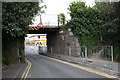 Railway bridge over Lake Road