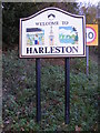 Harleston sign