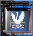 The Swan Inn name sign, Glan-y-llyn