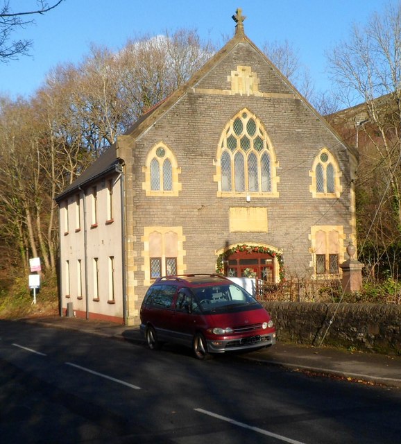 Former Glandwr Taf Welsh Independent chapel near Glan-y-llyn