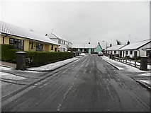 H4672 : Multi-coloured houses, Knockgreenan Avenue, Omagh by Kenneth  Allen