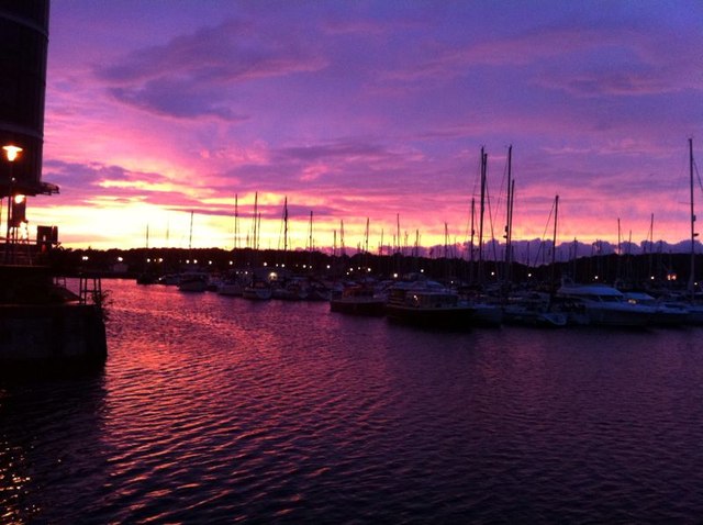 Dockside Sunset