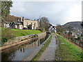 Part of the Llangollen Canal above Llangollen in December