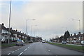 Walsall Road A34 heading Towards The Scott Arms