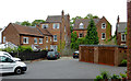 Parking area and Sutton Road housing, The Chuckery, Walsall