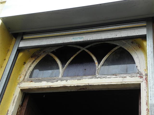 Fanlight detail, Fintona former school house