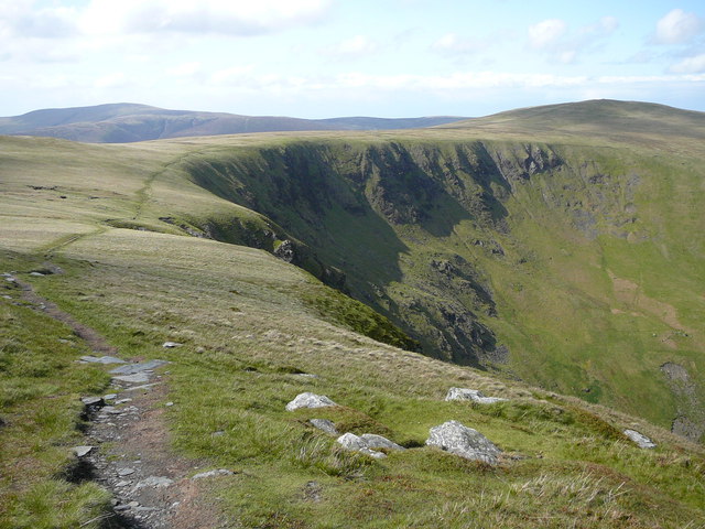 Cliff scenery on the north eastern side... © Colin Park cc-by-sa/2.0 ...