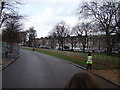 Old Ford Road terraces, viewed from Victoria Park #2