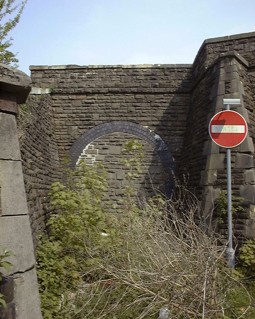 Former Landore High Level (GWR) Station Entrance