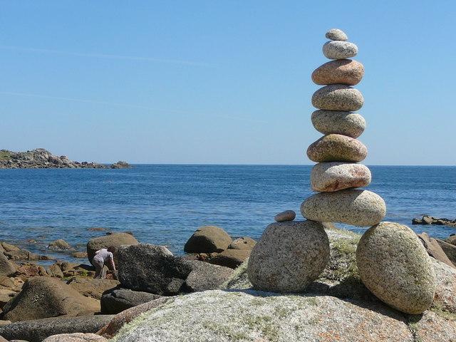Pebble balancing