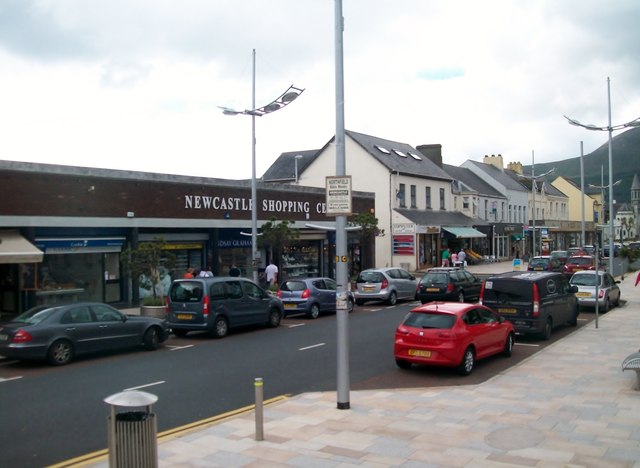 The northern end of Newcastle's Main Street